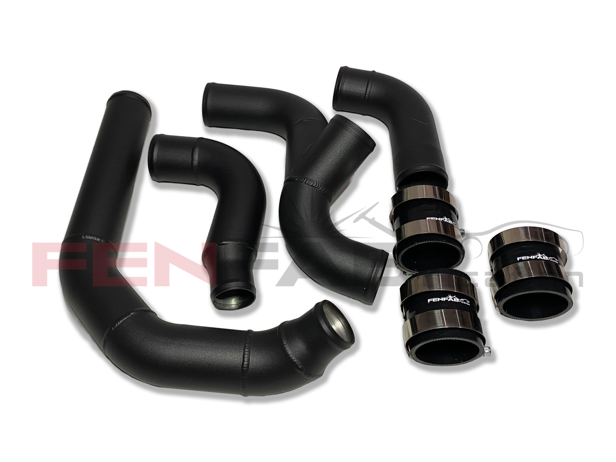 FENFABrication 2020+ Ford Explorer ST Hotside Charge Piping (FITS FF V2